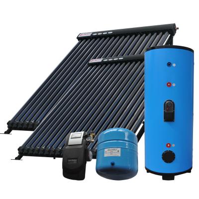 China Aluminum & coated steel solar thermal collector split solar system for home solar hot water (150,200,250,300,400,500,600,700,750,800,1000 liters) for sale