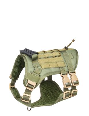 China 2022 Amazon Viable Hot Sales High Quality Tactical Dog Harness Vest Hunting Gear Training Military Dog Harness Tactical Dog Harness for sale