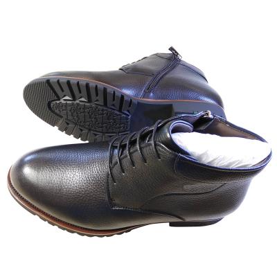 China Wholesale Men Oxford Stripe Leather Shoes Waterproof Medium Official Formal Shoes Te koop