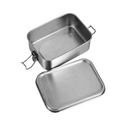 China Freshness Preservation Stainless Steel Bento Box, 3-in-1 Eco Bento Box Redesigned Silicone Seal for sale