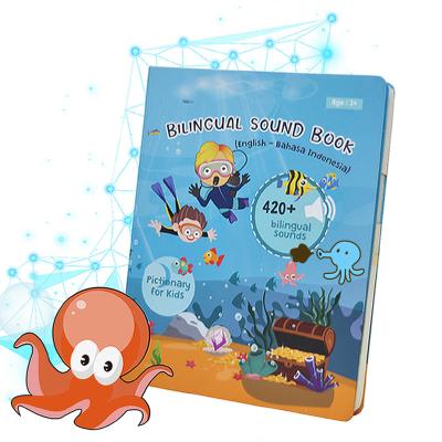 China 65000+ Kids Education SOLD USA 3d Printing Button Hardcover Book Healthy Kids Colorful Professional High Quality Custom Glass My Book Hot for sale