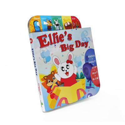 China Children Study Wholesale Custom Kids Hard Cover Healthy Board Early Learning Educational English Book for sale