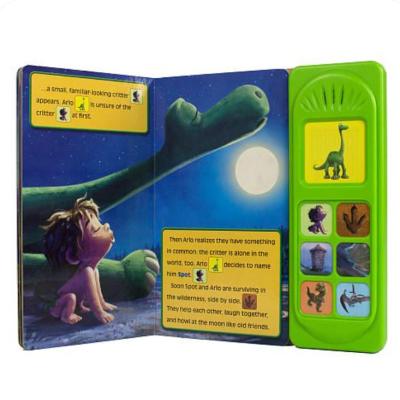 China Kids Study Children Dinosaur Music Sound Board Custom Printing Educational English Books for sale