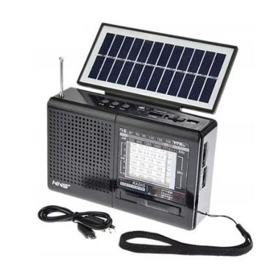 China WAXIBA XB-207UR-S PORTABLE solar tri band radio with powerful speaker and solar panel for sale