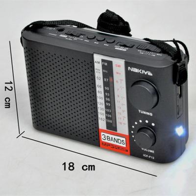 China Vintage PORTABLE Fm Am Solar Band Powered Radios With Mp3 Usb Smart Card for sale