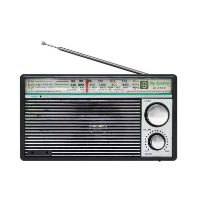 China Large built-in speaker; Excellent Sound China FM AM TV SW1-2 5 Band Analog Radio for sale