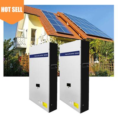 China Power tools 48V 200Ah lifepo4 powerwall lithium solar battery bank lithion ion battery packs for solar system home inverters backup power for sale