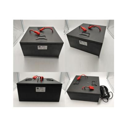 China 24v100Ah BOATS Rechargeable AGV Robot Lithium Iron Phosphate Battery Communication RS232 AGV Battery Pack for sale