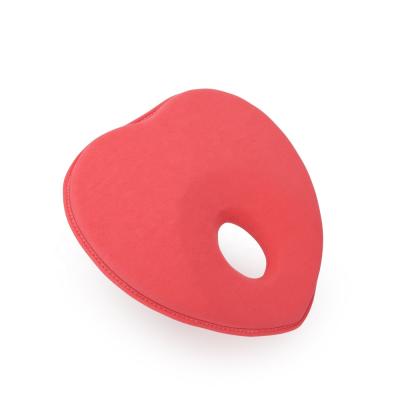 China Anti Snoring Baby Neck Rest Organic Memory Foam Anti Rolling Baby Rest Flat Head Infant Pillow For Newborn Baby for sale