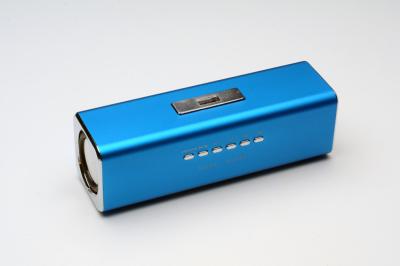 China super powerful vibration Portable Music Angel speaker with FM JH-MAUK2 Blue for sale