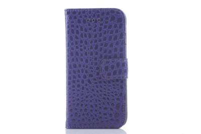 China Crocodile high class PU Leather Mobile Phone Case With Card Slot for iPhone 6 for sale