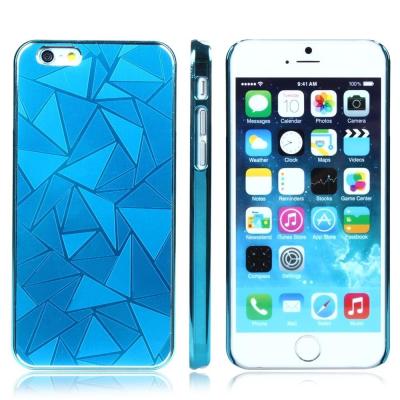 China Water Cube Metal custom mobile phone cases Hard Back Cover For iPhone 6 4.7 inch for sale