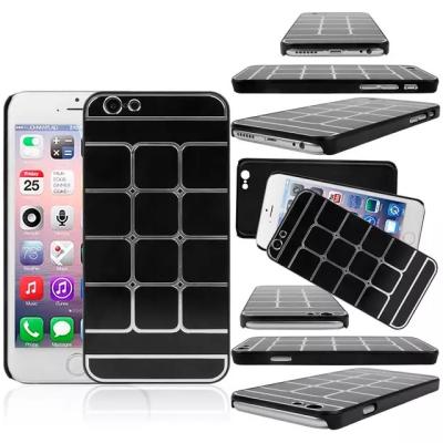 China Aluminum box pattern Metal Cell Phone Cases for iPhone 6 Black for sale