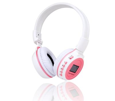 China Se divierte el auricular inalámbrico sobre reproductor Mp3 del auricular de las auriculares del oído con la pantalla del LCD en venta