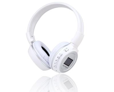 China Jogador de música do MP3 WMA do auscultadores do diodo emissor de luz sobre o branco do fone de ouvido de Bluetooth dos auriculares da orelha à venda