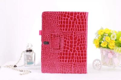 China Vintage Flip Case Crocodile Pattern for Samsung Tablet Covers Galaxy Tab S T800 for sale