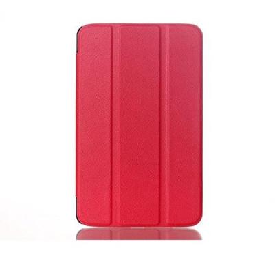 China super slim magnet pu leather Protective Tablet Cases for LG g pad 7.0 V400 Red for sale