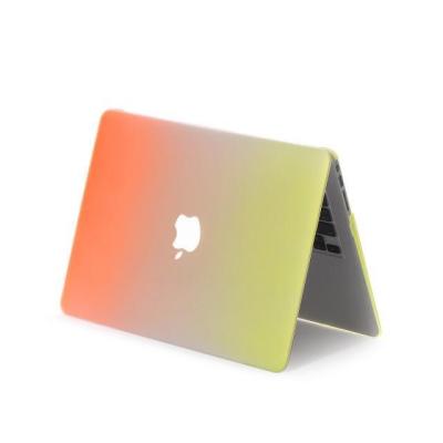 China Matter Rainbow Colored Macbook Pro Laptop Case for Macbook Air 11.6'' for sale