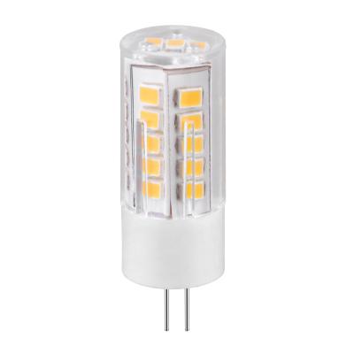 China 2021 new high quality and cheap plastic PC+Ceramics dimmable 3W 5W no flicker G4 LED small bulb for sale