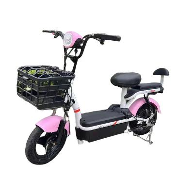 China Steel Chinese Wholesale Hot Sale Factory Sell Adult Popular Design Electric Bicycle for sale