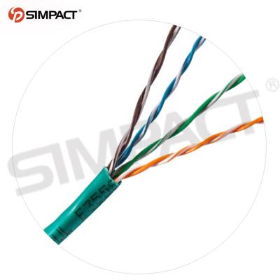 China Indoor and Outdoor Cable 1000ft 305m 8P8C Lan PVC Telecom Cable High Quality Network PE LSZH UTP Cat5e Cable Communication for sale