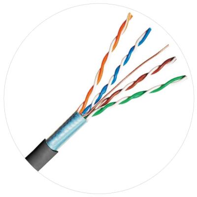 China Telecom communication Simpact wholesale price cheap durable utp cat5e cable 305m cat5e premium outdoor cable with power for sale