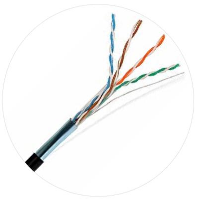 China Wholesale durable premium telecom communication low price network lan cable cat5e cat5e outdoor cable with power for sale