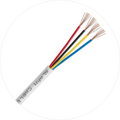 China Best Price 2C 1.5mm2 Solid Copper PVC Sheath Telecom Communication High Quality Fire Alarm Cable for sale