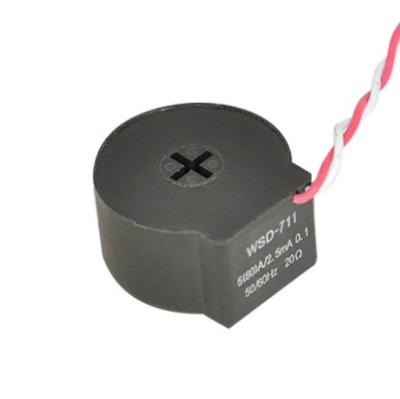 China WSD-711 5A/2mA Electronic Miniature Current Transformer Black Shell CT Epoxy Resin Plastic Transformer for sale