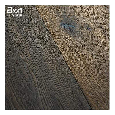 China Great Durability Handmade Craft Distressed Head Grade Panel Engineered Waterproof Laminate Wood Flooring for sale