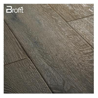 China High Durability Distressed Non Slip Oak Engineered Wood Firewood Hardwood Flooring Solid Wood for sale