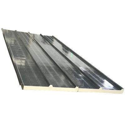 China Modern Waterproof PU Sandwich Panel For Roof Insulated Panels For Roofing Prices for sale