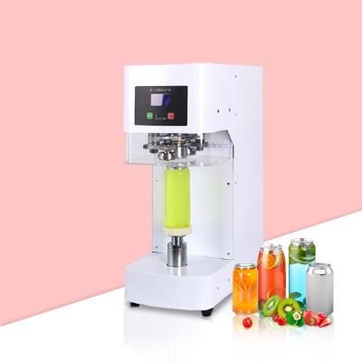 China Automatic commercial food box sealer machine can seamer for bubble tea beer juice for sale