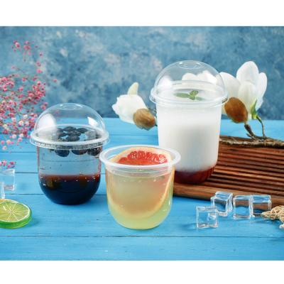 China 360ml-95 pp U Single Wall Cup Clear Disposable Plastic Cup for sale