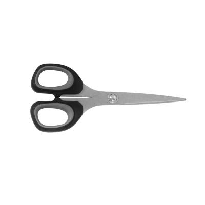 China Stainless Steel Scissors Factory Direct Selling Tools Sewing Fabric Working Stainless Steel Rubber Scissors for sale