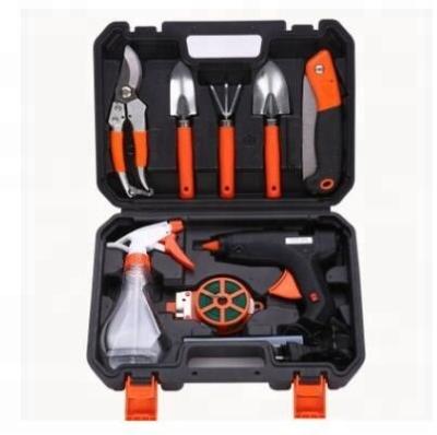 China wholesale GARDEN TOOL KIT gardening tools scissor shovel rake tool kit the portable garden tool kit for sale