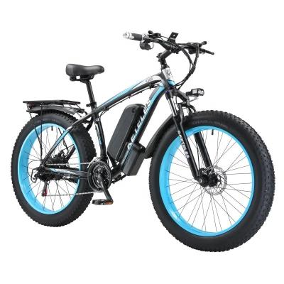 China New Arrival USA Warehouse E-Bike 2x1000W Aluminum Alloy Double Motor 26 Inch Fat Tire 23AH Large Battery Capacity Long Range 2000W Electric Bike for sale