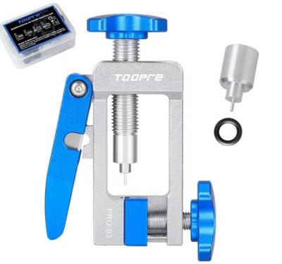 China Road/MTB/BMX Bikes Multifunctional TOOPRE Bicycle Oil Needle Hydraulic Hose Cutters Disc Brake Insert Tool Bicycle Needle Driver for sale