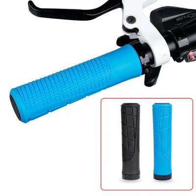 China Factory Direct Selling Bike Price Bike Handlebar Grips TPR MTB Durable Cheap Rubber Anti-Skid Road Cycling Grips for sale