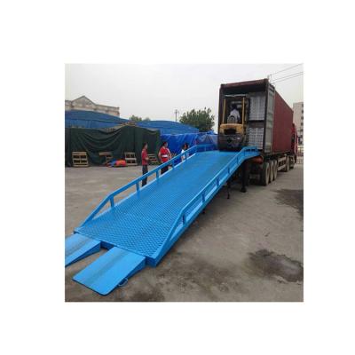 China Other Dock Ramp For Sale Fixed Manganese Steel Hydraulic Truck Cargo Van Loader for sale