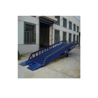 China Others Warehouse Container Hydraulic Adjustable Loading Ramps For Trucks Forklift for sale