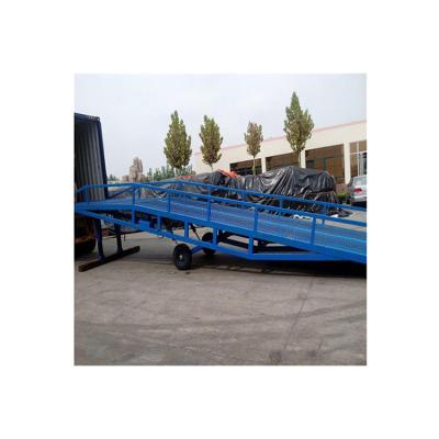 China Other Goods Using 10 Ton Yard Loading Ramp Mobile Cargo Van Loader Low Price for sale