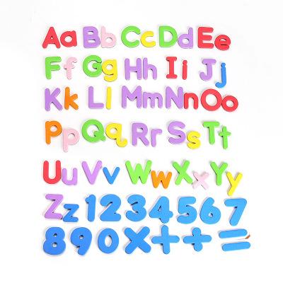 China Cheap Magnet EVA Magnetic Alphabet Letters Plastic Fridge Kids ABC 123 Letter and Numbers for Educational Toys for sale