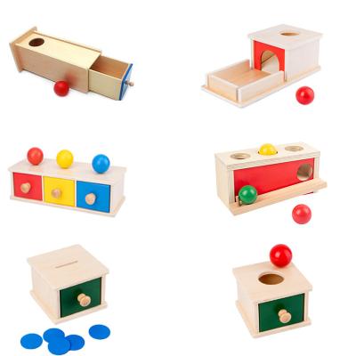 China Montessori Learning Toys Montessori Learning Toys Wooden Telephone Booth Drawer Educational Game For Kid As Christmas Gift for sale