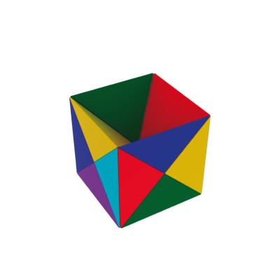 China The Building Toy Hot Sale Strong Magnet 3D building block the magnetic magic cube puzzle kids educational toys for sale