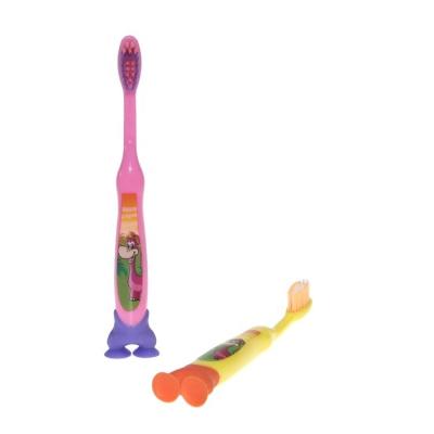 China Handle With Customized Printing Dental Care Children Toothbrush OEM Kids Toothbrush for sale