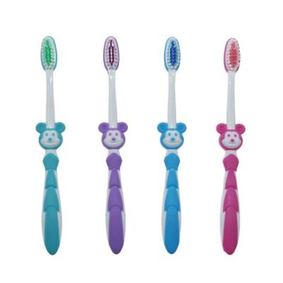 China Tongue Cleaner Kids Character Toothbrush for sale