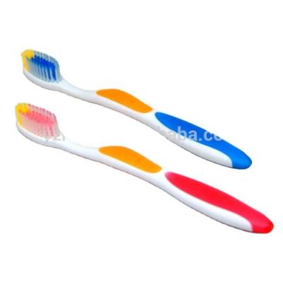 China Multi Use Short Handle Adult Toothbrush / Eco - Friendly Teeth Brush for sale