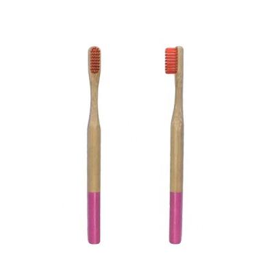 China Multi Use OEM Eco-Friendly Biodegradable Bamboo Toothbrush With Charcoal Filaments for sale