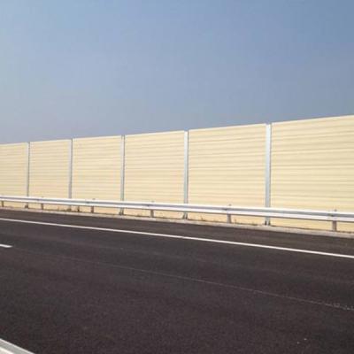 China Rock Wool Spray Plastic Freeway Noise Wall Customized Height for sale